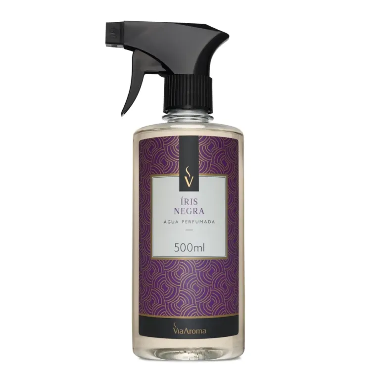 Água Perfumada Íris Negra Via Aroma - 500ml